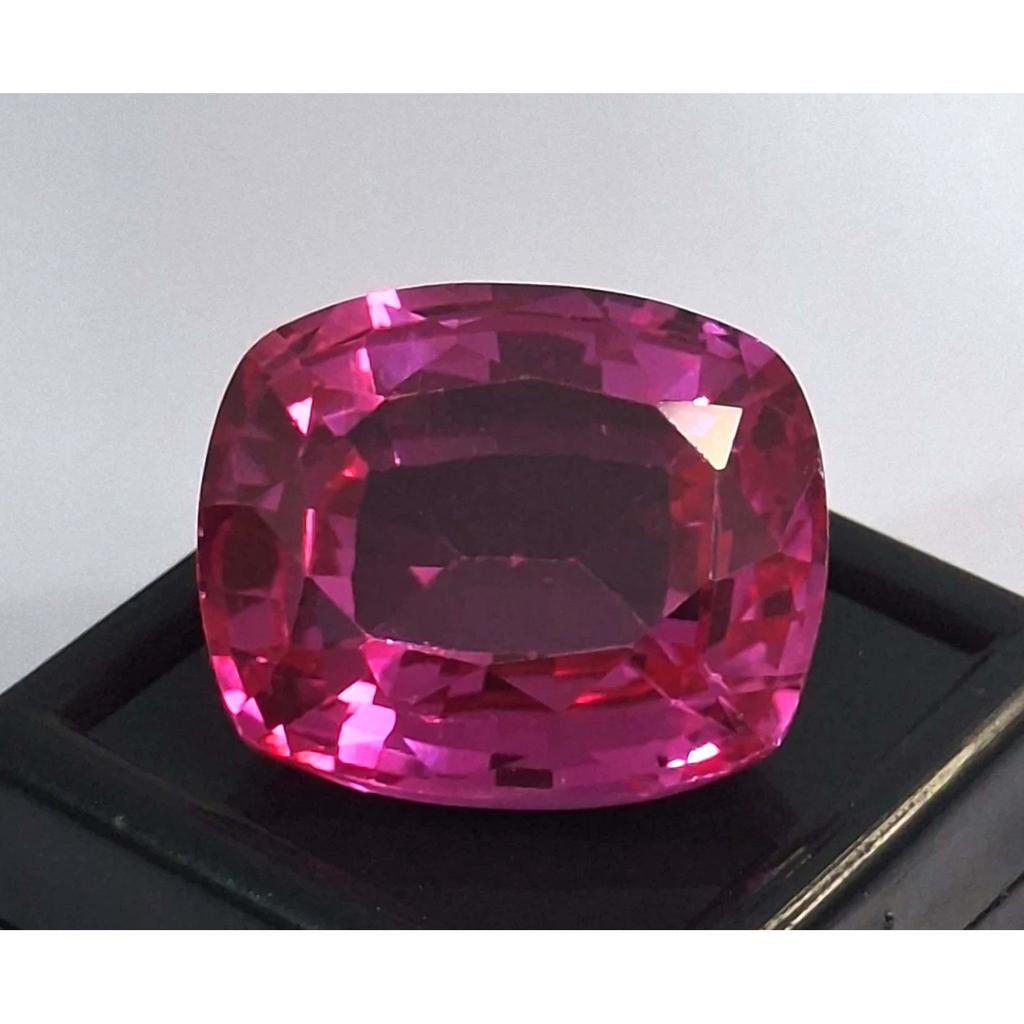 Stunning Pink Sapphire Natural Cushion Cut 44-46 Ct Certified Loose Gemstone