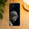 Чехол для телефона с узором «Искусство Будды» для Samsung S25, 24, 21, 22, 23, 30, Ultra, 20, Plus, Fe, Lite, Note, Мягкий черный чехол