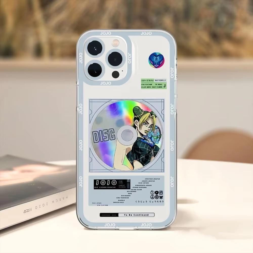 Чехол для телефона JoJo's Bizarre Adventure Для iPhone 16 15 14 13 12 11 Pro Max XS X XR 7 8 SE Чехол