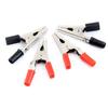 10 шт. Металлические зажимы-крокодилы Тестовые зажимы Зажимы для тестирования электронных изделий Электростатический заземляющий провод Ремонтные работы Зажим-крокодил