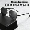 New Pilot-Style Myopia Glasses Metal Outdoor Oversized Frame Double-Bridge UV-Protective Sunglasses Classic Driving Shades