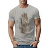 Мужские летние футболки Skelleton Sportwear с круглым вырезом и коротким рукавом с 3D-принтом, повседневные дышащие топы
