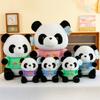Plush Panda Doll Soft Stuffed Toy Pp Cotton Filling For Bedroom Comfort Gift