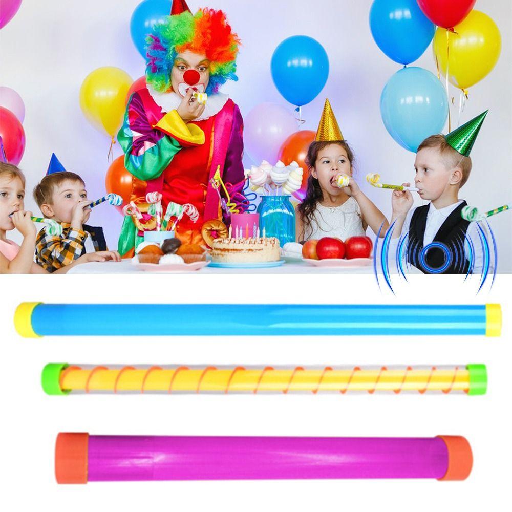 Prank Kids Toys Shake Farting Tube Plastic Noise Maker Toys Creative Giggle Stick Party Supplies