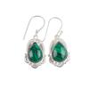 Malachite Gemstone 925 Sterling Silver Lovely Jewelry Earrings 1.50" For Gift EE-41-24