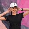 European and American washed and printed soft-top baseball cap female national flag football spring and summer curved-brimmed outdoor sun hat male