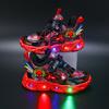 Kids Light-Up Running Shoes Boys Girls Breathable Mesh Sneakers With LED Lights Fall