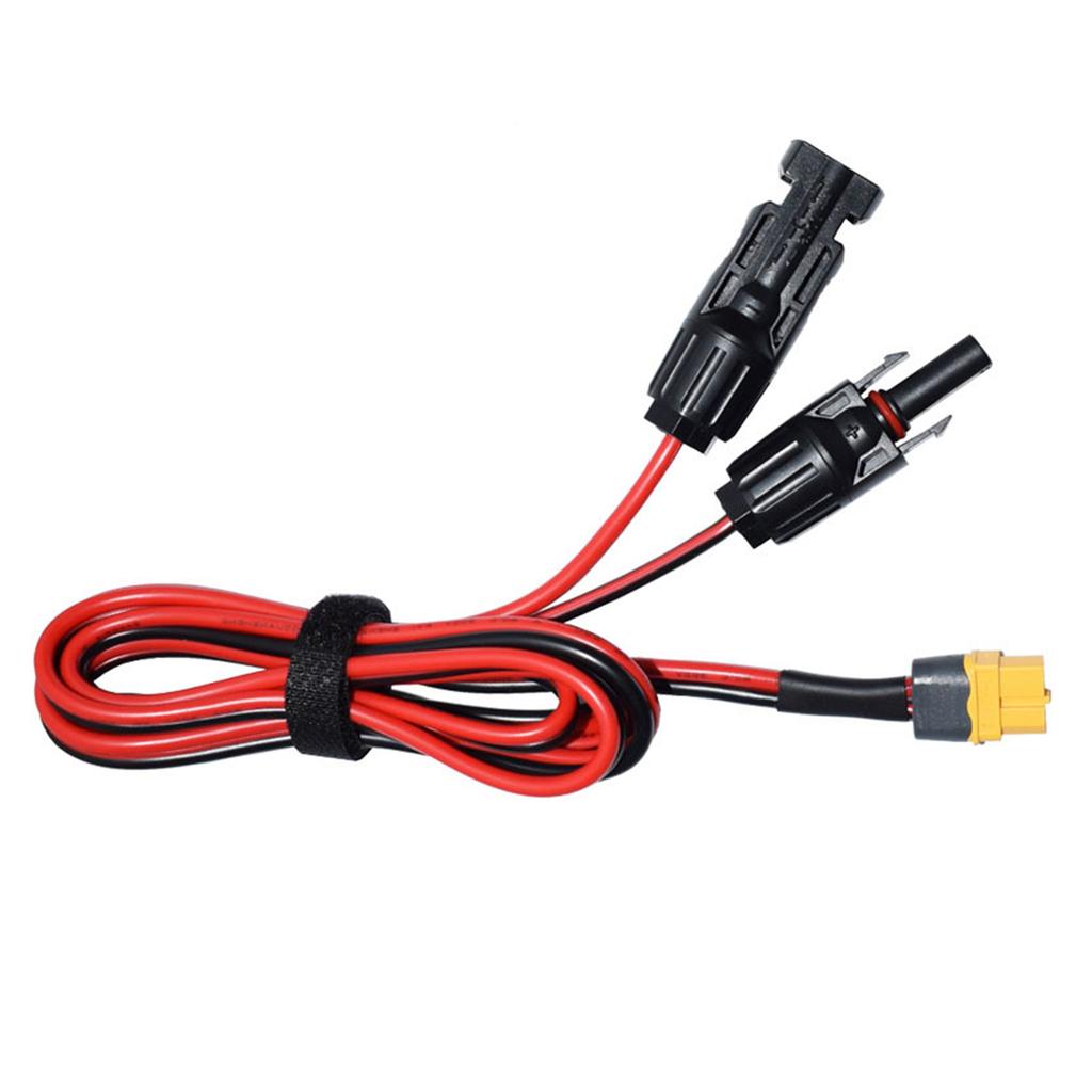Солнечные Коннекторы на XT60 Адаптер 12AWG Удлинительный Кабель для Наружных Электростанций и Аккумуляторов