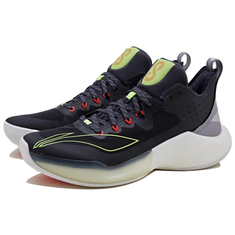Li Ning SONIC 8 Low PE Издание для спонсоров Амортизация Скользкая Устойчивость к истиранию Дышащая Покрытие Поддержка ABAQ035-V