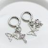 Elegant Butterfly Bows Shaped Keyring Versatile Fashion Accessory for Women Bag Pendant Phone Charm and Keychain