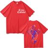 Rapper Cruz Cafun Print T Shirt Unisex Women Harajuku Hip Hop Oversized Tshirt Summer Fashion Casual Tshirts