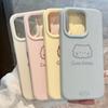 Простой line кот подходит для чехла на телефон iPhone16/17pro Apple 14 жидкий 13 корейский 12 мультяшный 15