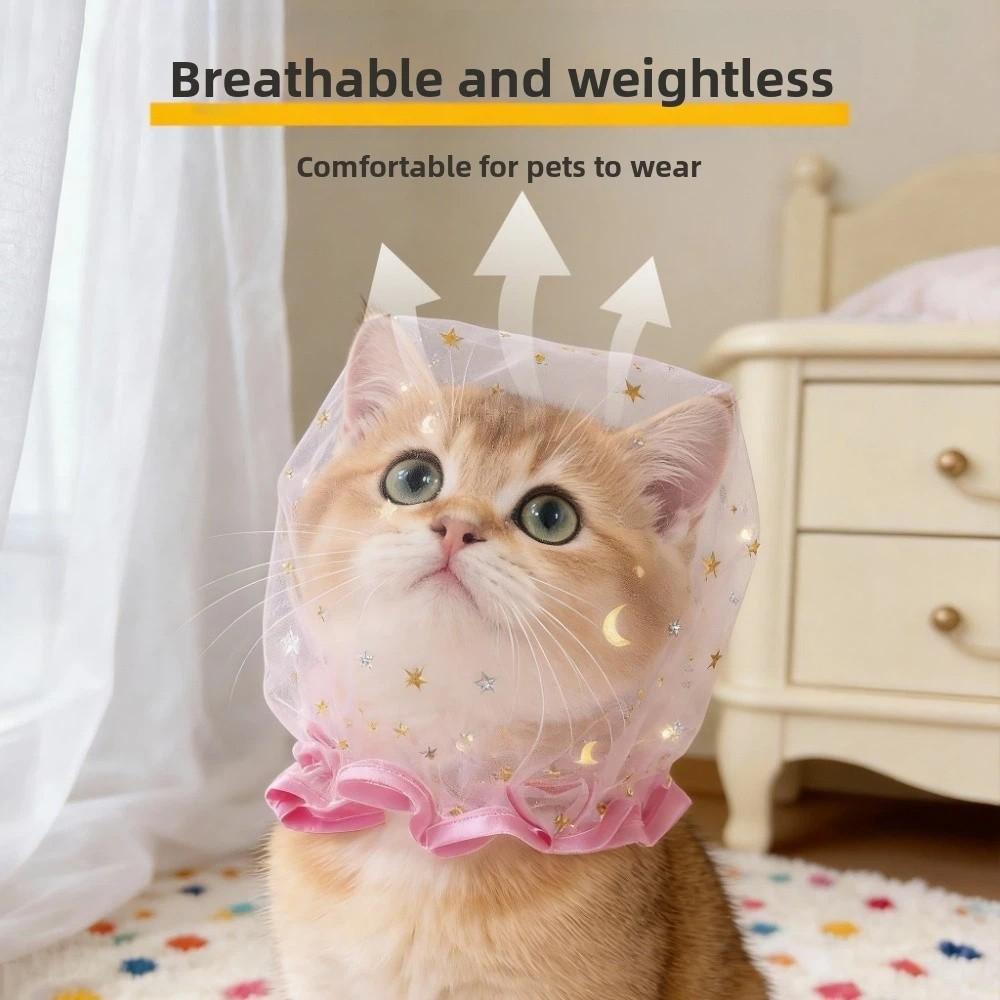Face Cover Dog Anti-Eating Headgear Anti-Mosquito Eating Dog Protective Veil Pomeranians Bichons