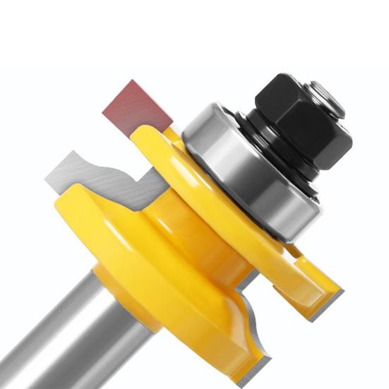 2 шт. 1/2 круглый хвостовик, фреза по дереву, быстрая скорость, длительный срок службы, высокая твердость, деревообрабатывающий резак, облицовка