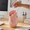 Unique Desk Organizer for Pens Lotus Leaf Pen Holder, Decorative Pencil Modern Office Supplies Makeup Brushes Stylish Holder