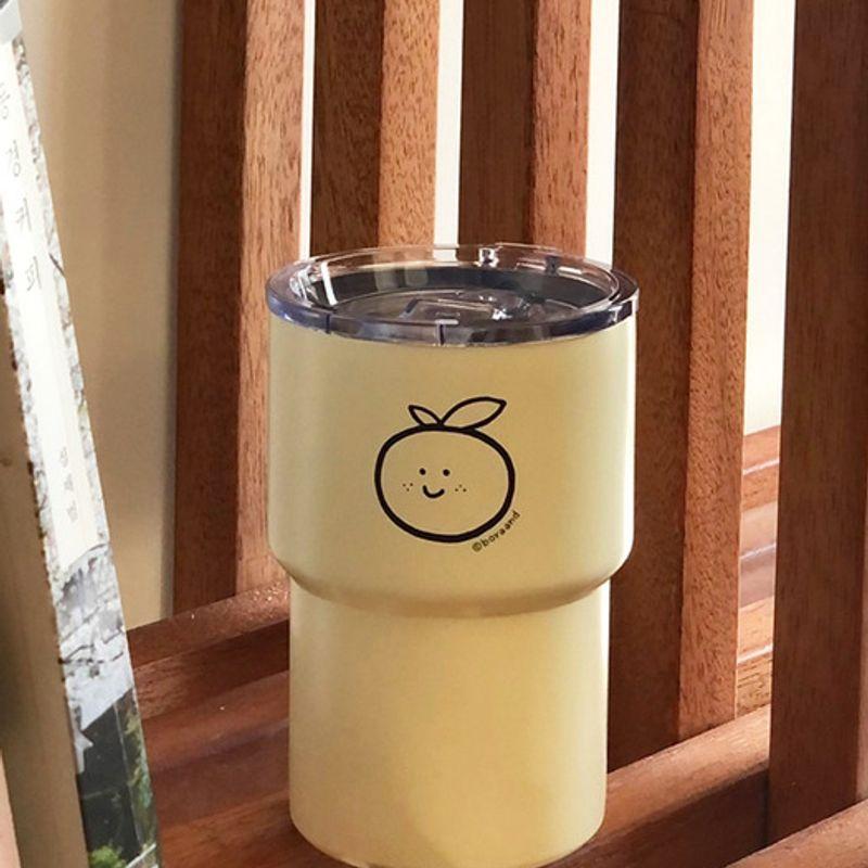 Boraand Tangerine Stainless Tumbler (480ml)