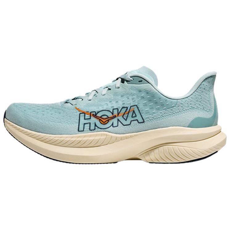 HOKA One One MACH 6 Дышащие Поддерживающие Беговые Кроссовки Мужские Синие 1147790-CLRSS