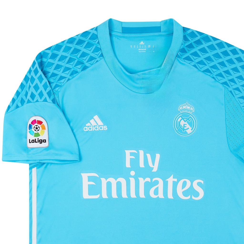 adidas Футболка вратаря Fly Emirates с коротким рукавом и принтом в виде букв Fan Edition, мужская футболка, синяя AI5175