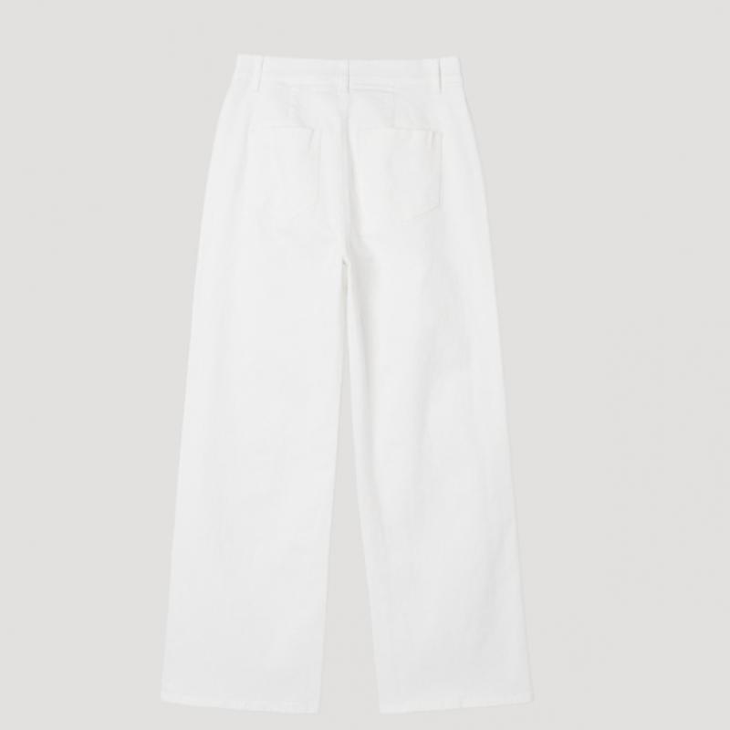 [She S miSS] Wide Back Banding Denim pantS SSmSlp22070