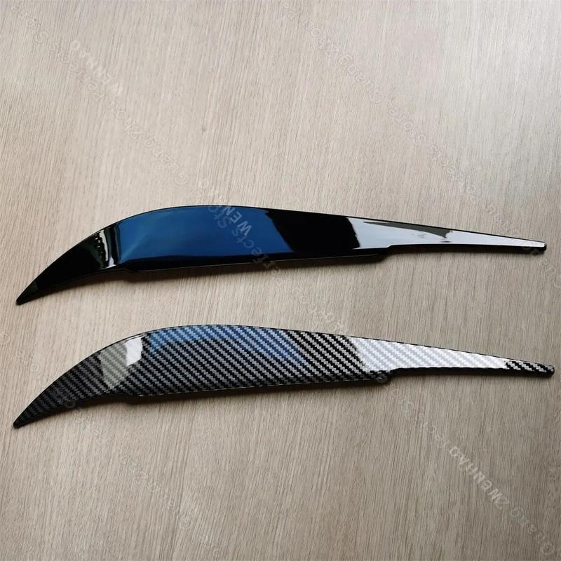 2 шт. ABS глянцевые злые фары брови веко для BMW 4 серии F32 F33 F36 M4 420d 420i 425d 430i 435i 440i 2013- тюнинг