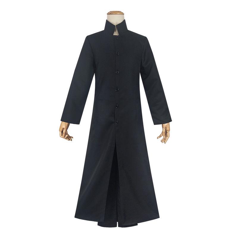 Neo Matrix Cosplay Trench Coat - Halloween & Stage Performance Costume