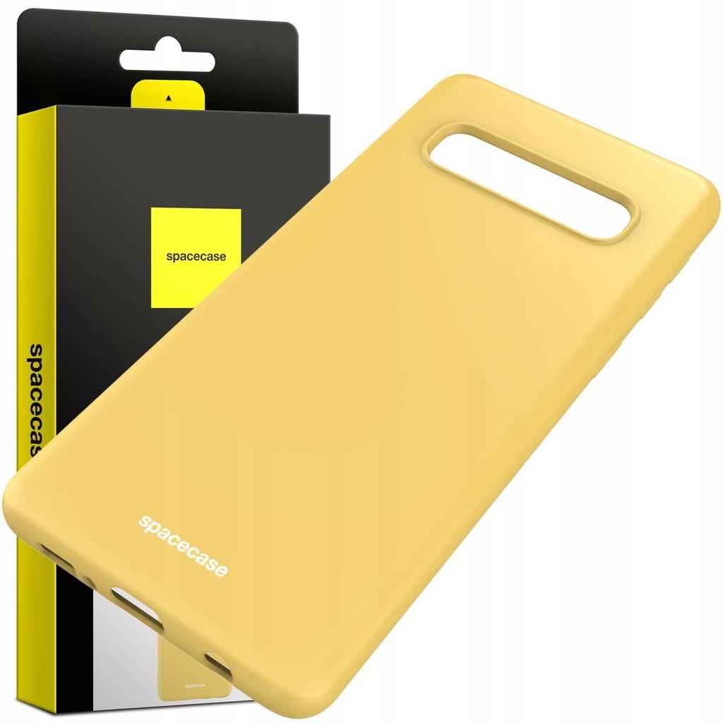 Силиконовый чехол Sc для Galaxy S10 Желтый