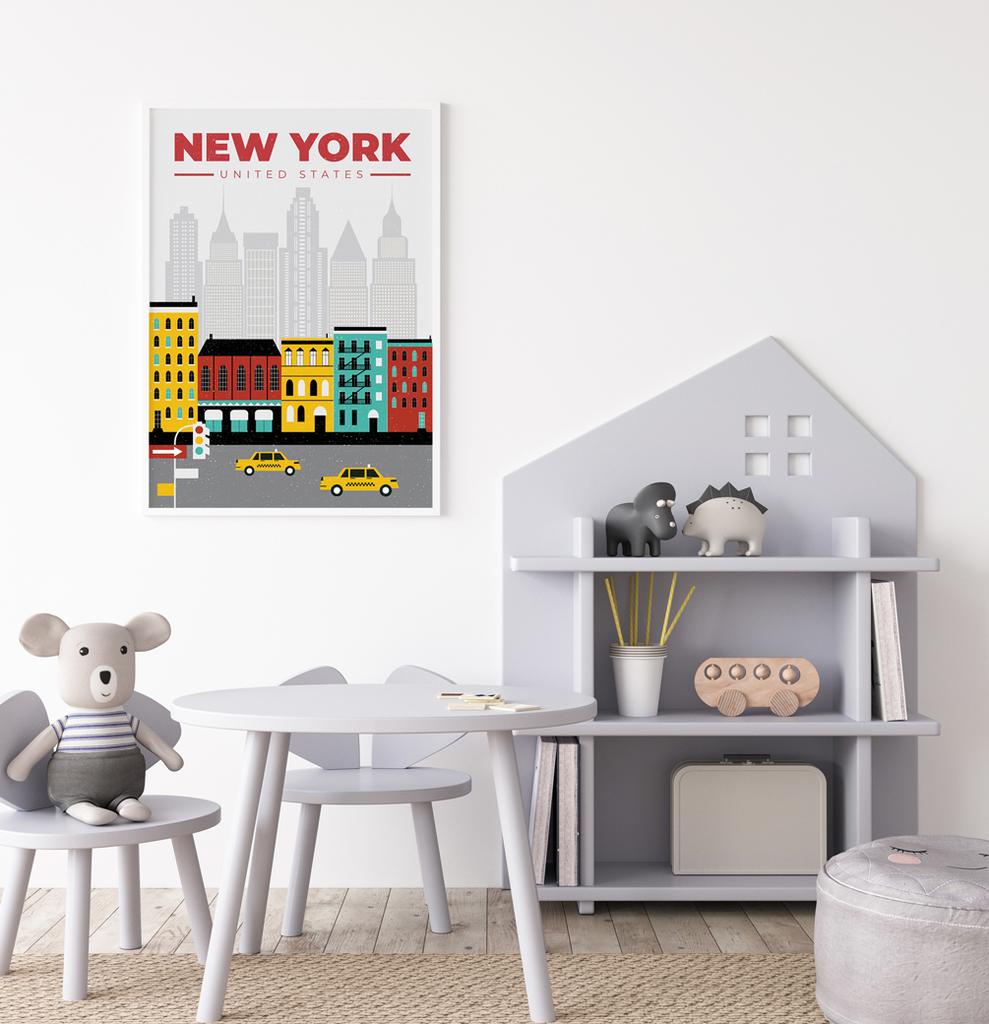 Poster New York New York Illustration