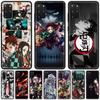 Demon Slayer Kimetsu No Yaiba Phone Cases for Samsung Galaxy S10 S20 FE S20 Ultra 5G S8 S9 Plus S10 Lite S20+ S7 TPU Soft Casing