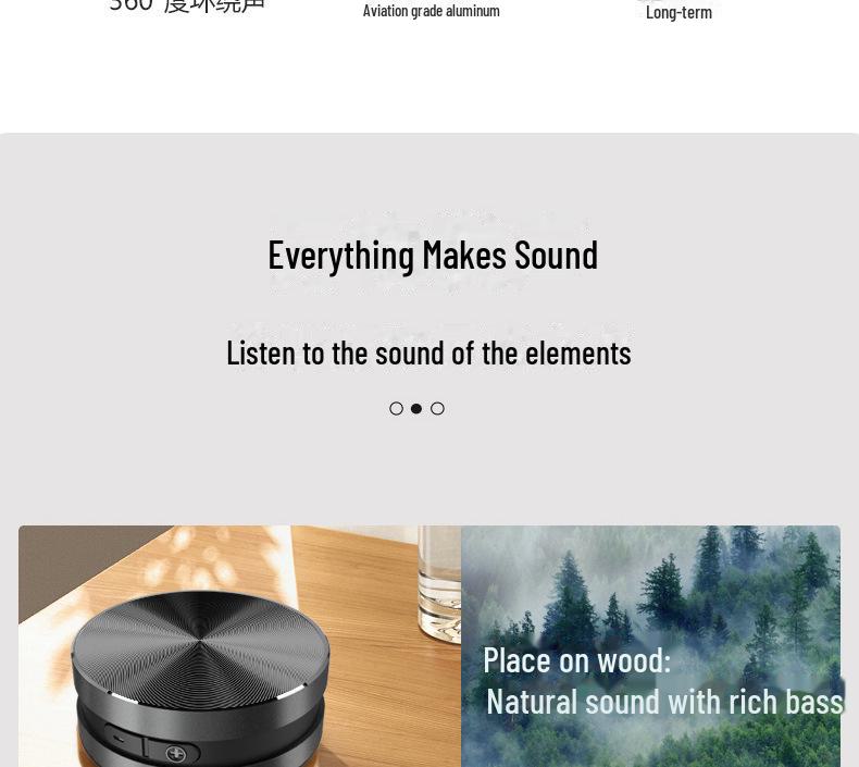 Bluetooth-динамик с костной проводимостью TM001: Металлический корпус с присоской и усовершенствованной черной технологией.