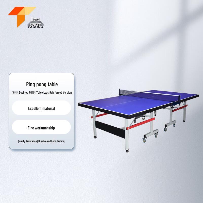 Tagong Standard Foldable Indoor Table Tennis Table