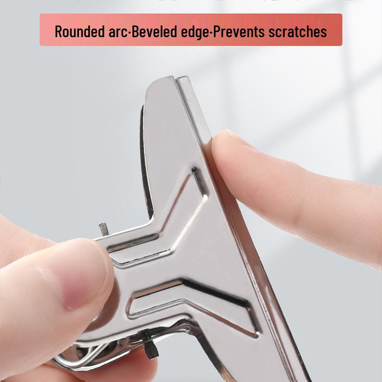 Stainless Steel Multi-Purpose Organizer Clips for Home & Office