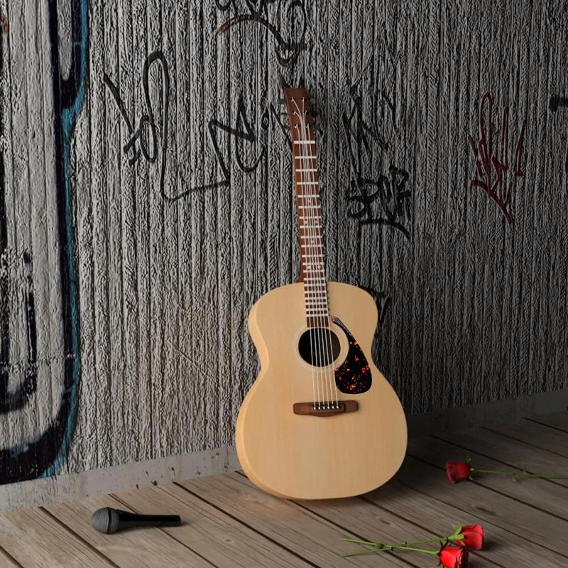 Крутой Стиль Акустическая Гитара Защитная Накладка Антицарапина Ручная Пластина Самоклеящаяся