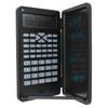 Scientific Calculator Two Row LCD Display Writing Tablet Sensitive Multifunction Desk Calculator for