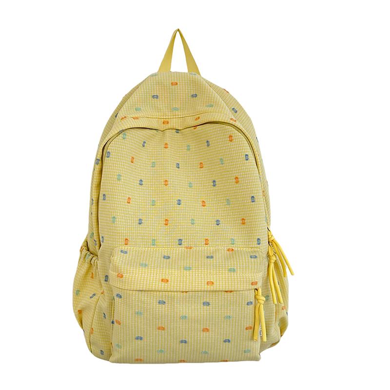 Женский рюкзак большой вместимости, школьная сумка для школьников, простой рюкзак с принтом