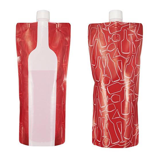 Liquor Pouch Useful Carry Easily Lightweight Wine Bag Beverage Wine Liquor Pouch Beverage Pouch Kitchen Tools