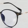 Fashion Anti-Blu Glasses Women Eyewear Retro Myopia Men Round Eyeglasses Frame Optical Computer Transparent Universal Glasses