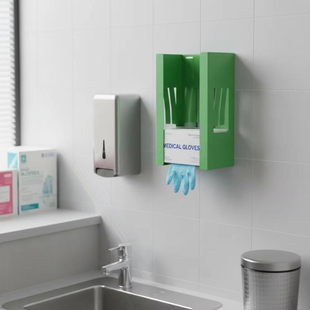 Magnetic Mount Glove Box Holder Adjustable Spring Glove Dispenser  Toolbox Organizer