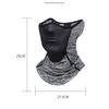 UPF 50+ Ice Silk Sports Neck Gaiter Outdoor Dust Sunscreen Motorcycle Cycling Half Face Mask