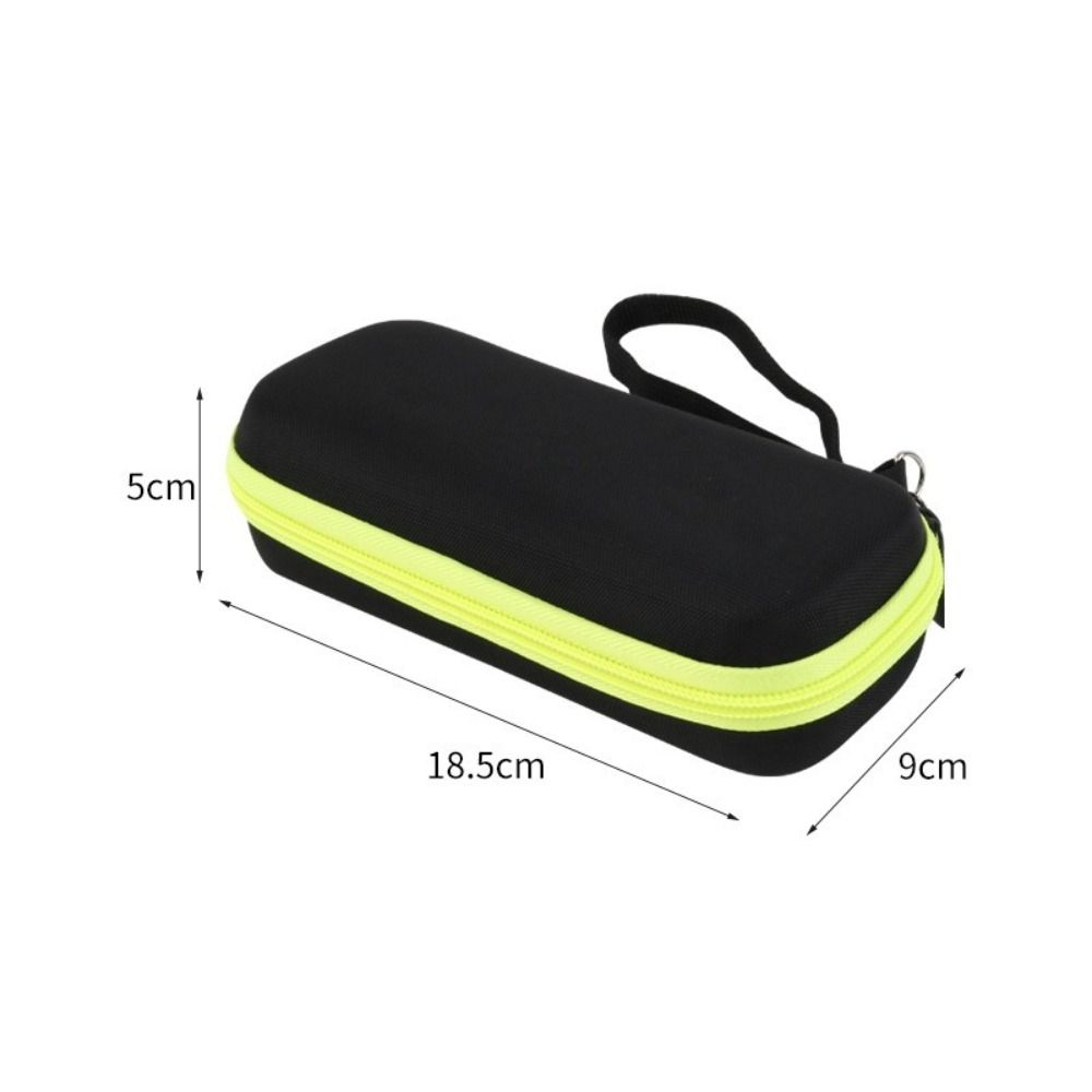 Anti-fall Razor Storage Case Shockproof Splash Proof EVA Storage Box with Lanyard Compact for Philips One Blade QP series