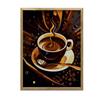 Retro Aroma Retro Aroma, 70X100 Cm, Dark Brown Wooden Frame, 230 Gsm Matte Paper
