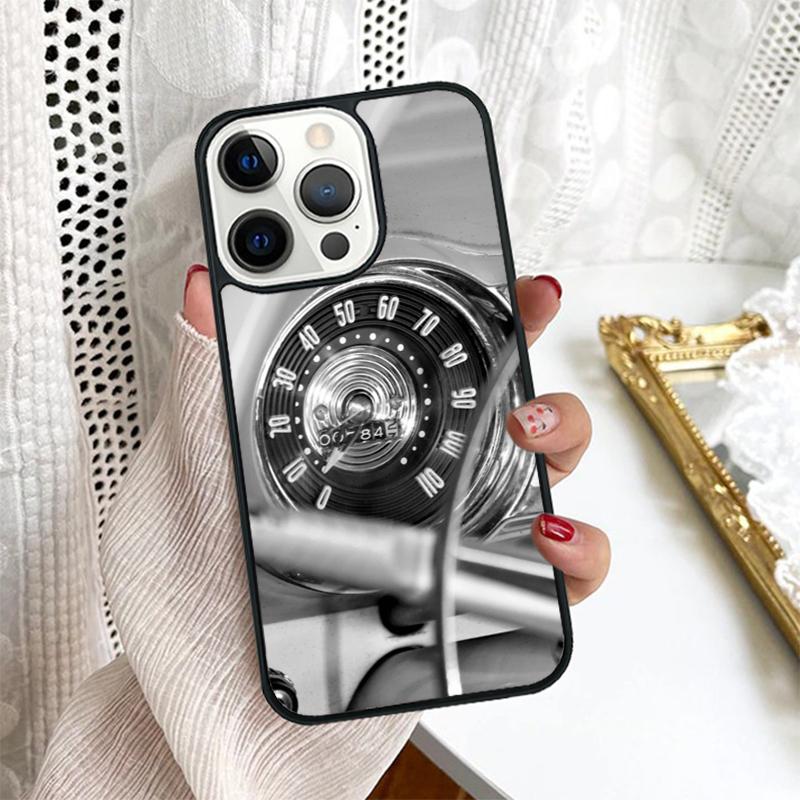 Крутой ретро-спидометр Чехол для телефона Для iPhone 17 Air 16 15 14 Plus для apple 16 11 12 13 Pro Max coque
