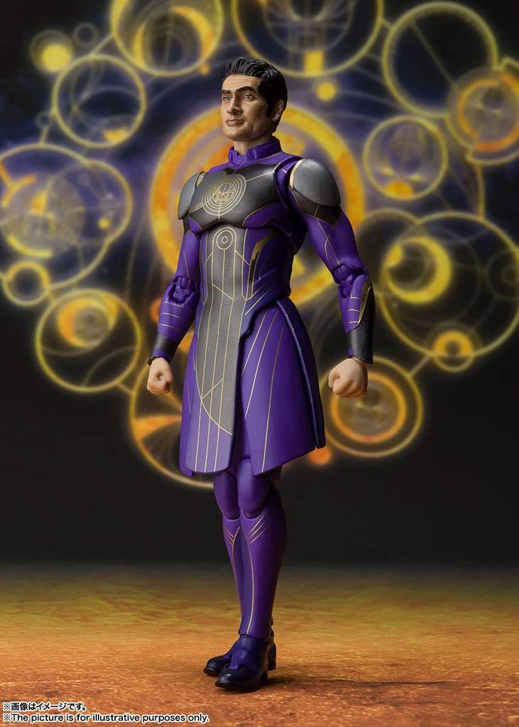 TAMASHII NATIONS MARVEL Eternals approximately PVC ABS painted action figure S.H.Figuarts Kingo, 150mm, &