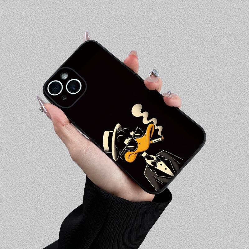 Hot selling duck pattern phone case suitable for iPhone 17 16 15 14 13 12 11 Pro/Max/Plus anti drop and shockproof back cover