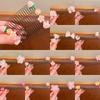 Teeth U Shape Hair Styling Comb Spring Invisible Extra Hair Holder Sweet   Children