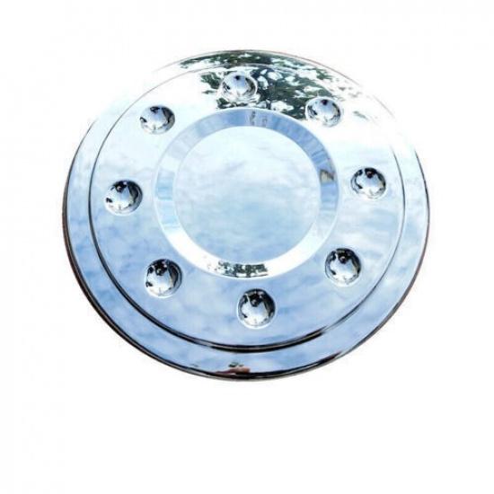 Fit For VW Beetle 2005 2006-2010 ABS Chrome Outside Fuel Oil Tank Cap Cover Trim