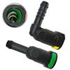 Fuel Line Female Quick Connector 7.89mm Sized to Fit 8mm Inner Diameter Rubber Pipe and 7.89mm Outer Diameter Male Ends