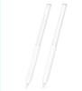 2pcs/Set for vivo Pencil 2S / IQOO Pencil2s Transparent Color Series Stylus Pen Silicone Protective Cover