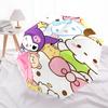 1pc Hello Kitty & Friends Automatic Opening Umbrella - Portable Tri-Fold Design with 8-Bone Iron Frame, Perfect for Outdoor Use, Festive Gifts, Travel