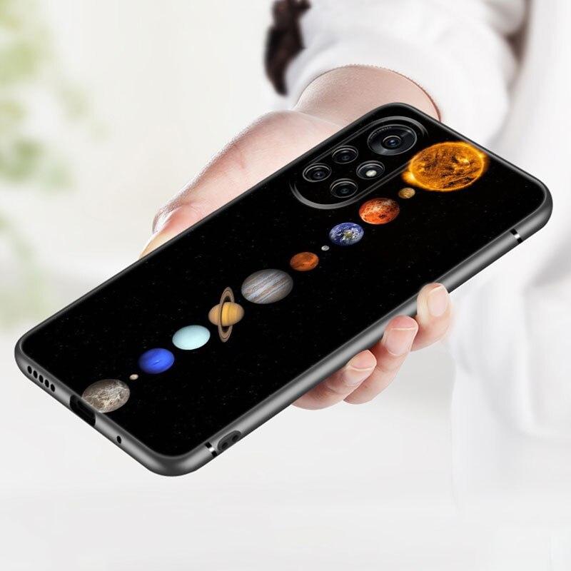 Чехол для телефона Moon Stars Space Astronaut для Huawei Honor 60 50 SE 30S Mate 30 20 10 Lite 40 Nova 9 8 Pro Y60 8i 7i 7SE 5T Premium