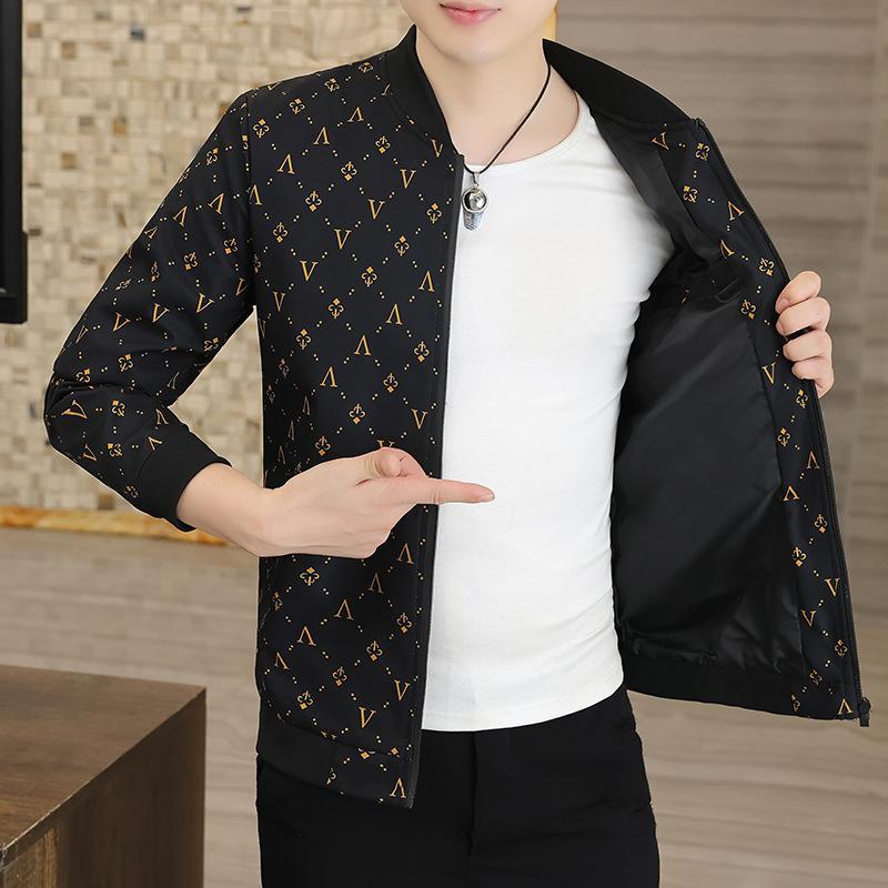 Men's Jacket Spring/Autumn 2026 New Slim Fit Short Casual Versatile Jacket